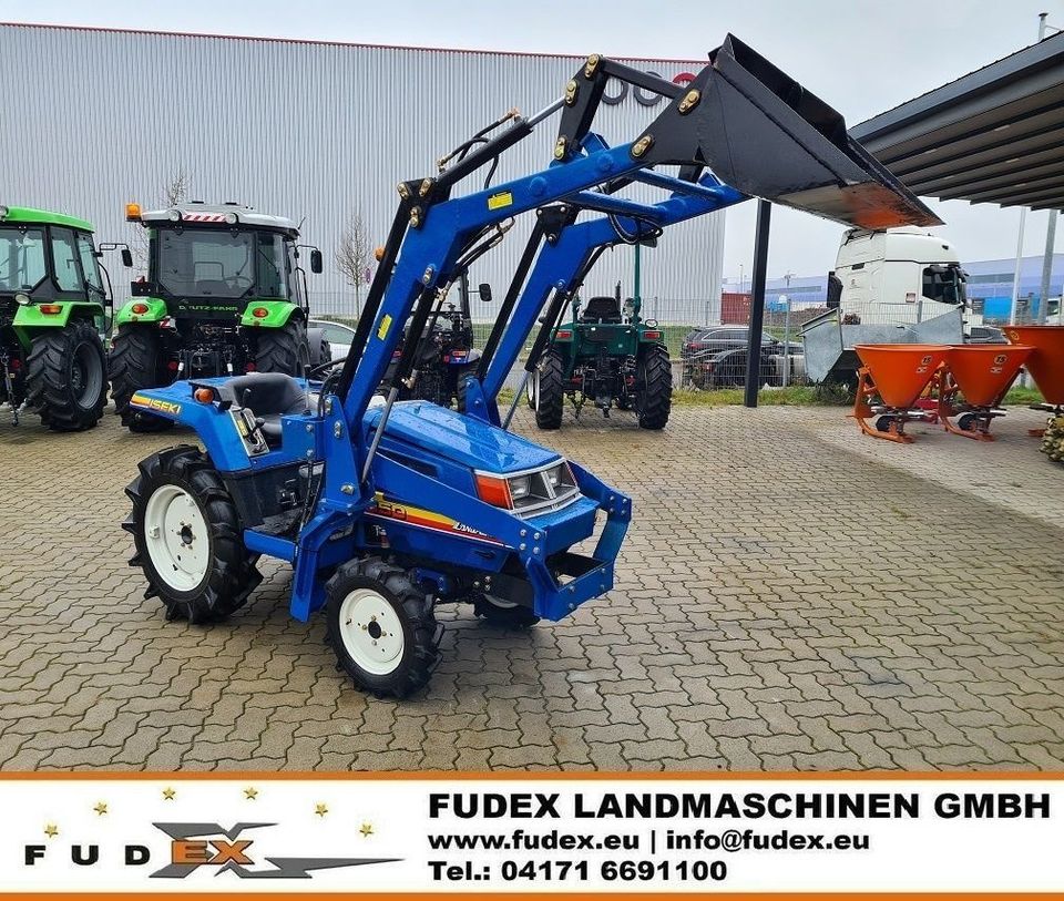 Iseki TU150 mit Frontlader Traktor Kleintraktor Fudex Schlepper in Winsen (Luhe)