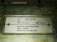 Robotron Schaltnetzteil STM K 0362. 08 für Bastler Brandenburg - Seelow Vorschau