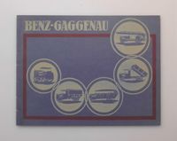 Original Benz-Gaggenau 1921 Prospekt  - Nachdruck von 1998 Niedersachsen - Alfeld (Leine) Vorschau