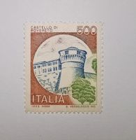 Italienische Briefmarke "Castello di Rovereto", 500 Lire, 1980 Bayern - Freilassing Vorschau