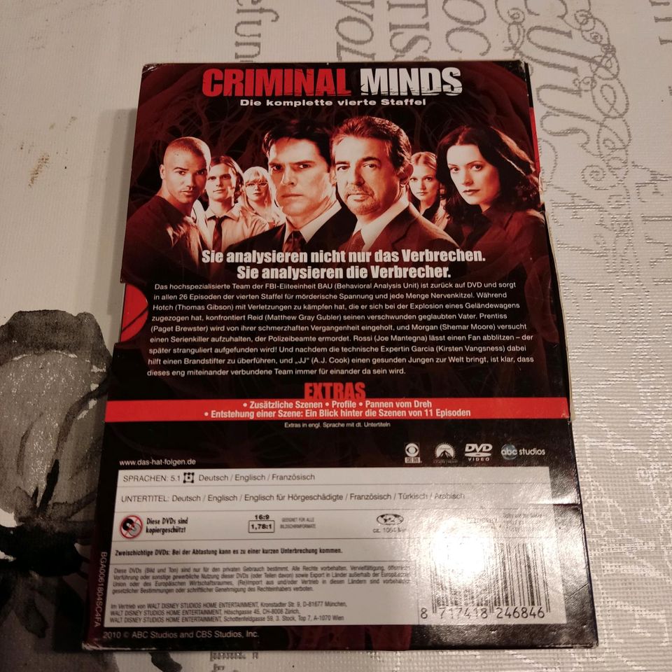 Criminal Minds Staffel 4 in Bördeland