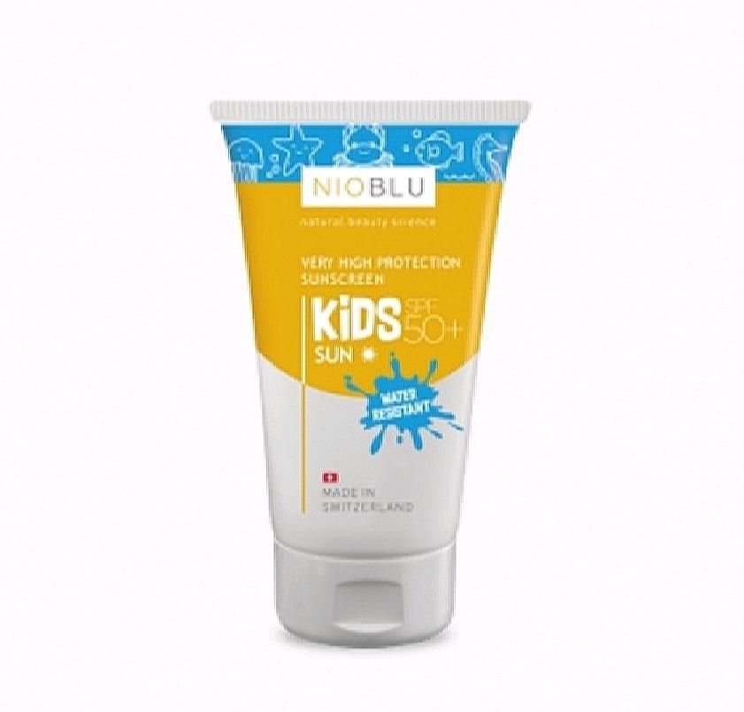 NIOBLU Sonnencreme für Kinder LSF 50 & Wasserfest in Tacherting