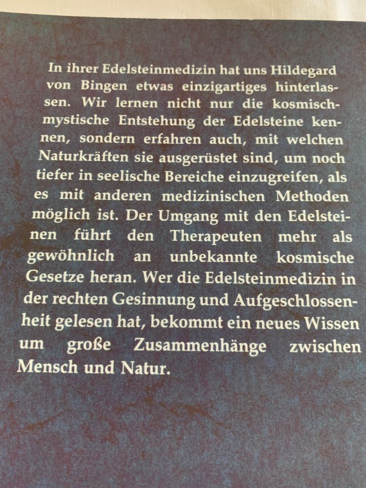 Die Edelsteinmedizin der heiligen Hildegard in Wasserburg am Inn