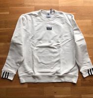 Adidas Sweatshirt Gr.M Weiss  Großes Logo Rücken Bayern - Klosterlechfeld Vorschau