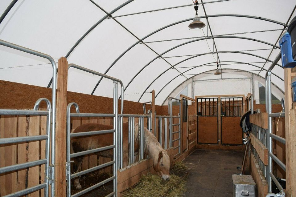 Lagerhalle Leichtbauhalle Unterstand Pferde Strohlager in Rodeberg