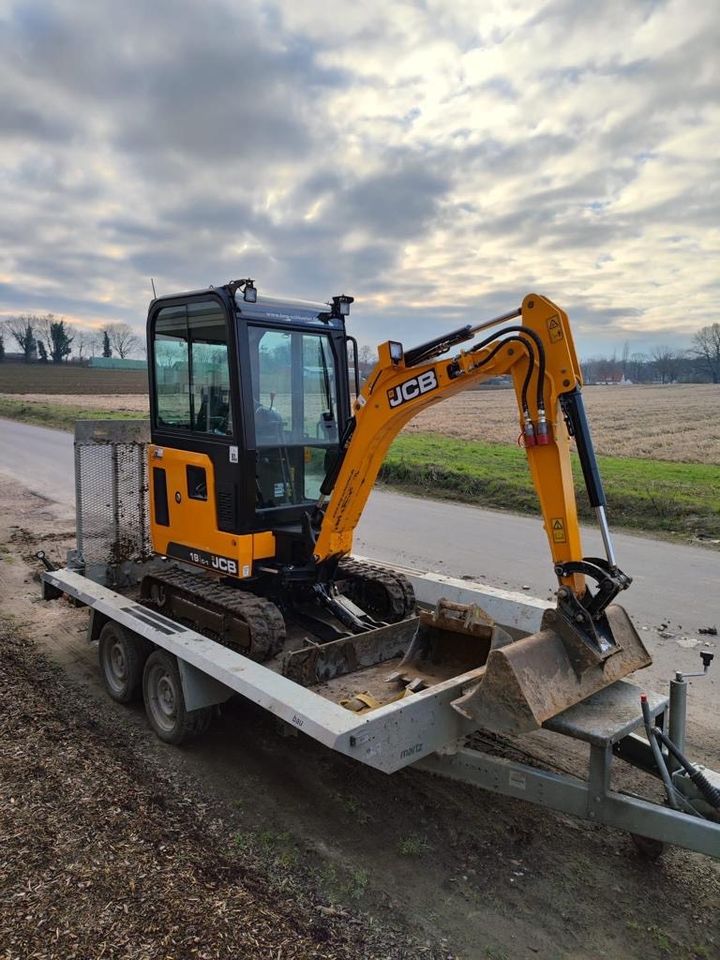 Minibagger Langzeitmiete CAT JCB Yanmar in Fürstenau