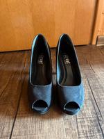 Peeptoe Pumps schwarz Größe 39 Bonn - Dottendorf Vorschau