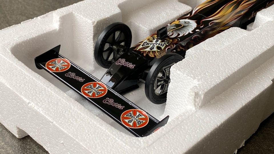 Milestone 1:16 Jesse James West Coast Choppers Top Fuel Dragster in Bad Sulza