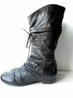 * AirStep*  Damen Stiefel Gr 39 Schwarz  LEDER Baden-Württemberg - Frickingen Vorschau