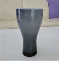 Vase Glas grau_Blumenvase Glasvase 22cm hoch Neuhausen-Nymphenburg - Neuhausen Vorschau