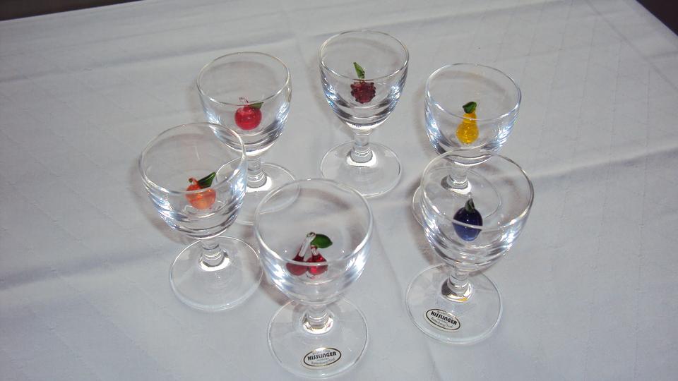 6 Schnapsgläser von "Kisslinger Kristall-Glas Rattenberg/Tirol" in Remscheid