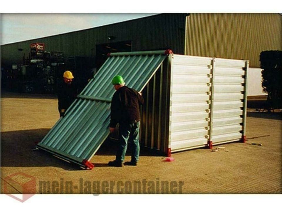 Baustellencontainer Baucontainer Baulager Werkzeugbox Bauwagen in Freiburg im Breisgau