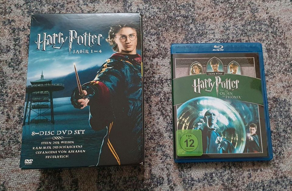 Harry Potter DVDs & Blu-ray  Jahr 1-5 in Dresden