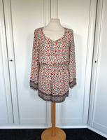 H&M Jumpsuit Gr. M 38 Rot Beige Grün Blumen Muster Einteiler Niedersachsen - Apen Vorschau