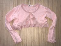 Strick Bolero Strickjacke mit Volants in rose Gr. 110 116 Frankfurt am Main - Bergen-Enkheim Vorschau