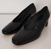 ara Damen Pumps 37 (4,5) schwarz Lackschuhe Schlangenmuster Düsseldorf - Lichtenbroich Vorschau