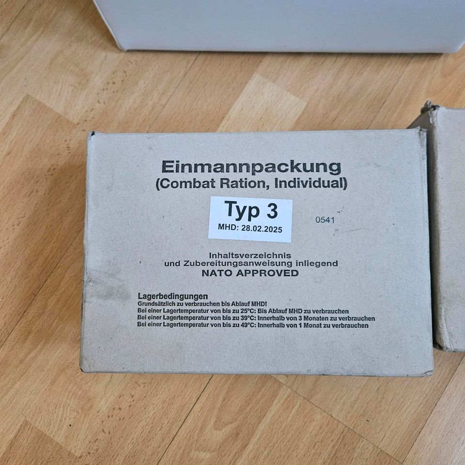 EPA , Einmannpackung Bundeswehr in Dortmund