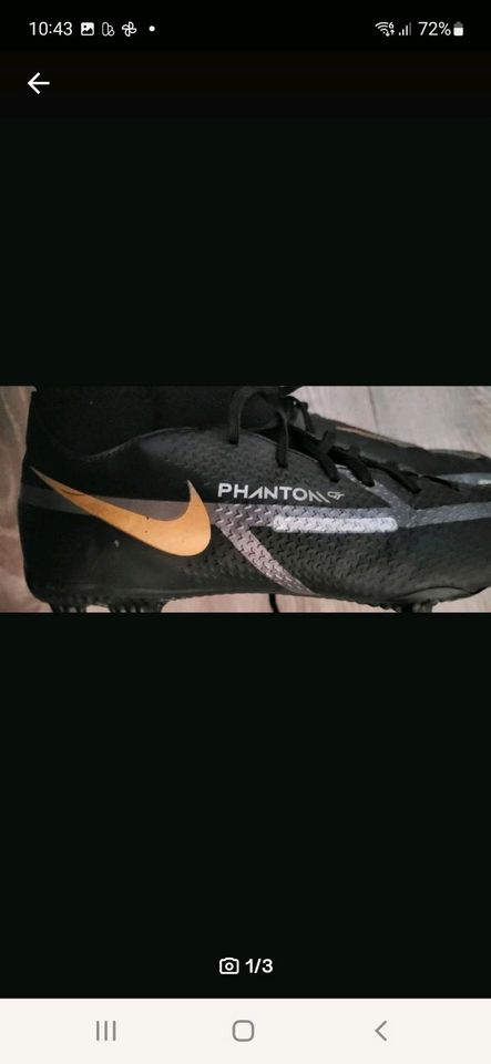 Nike fußballschuhe phantom GT2 große 37.5 in Plaidt