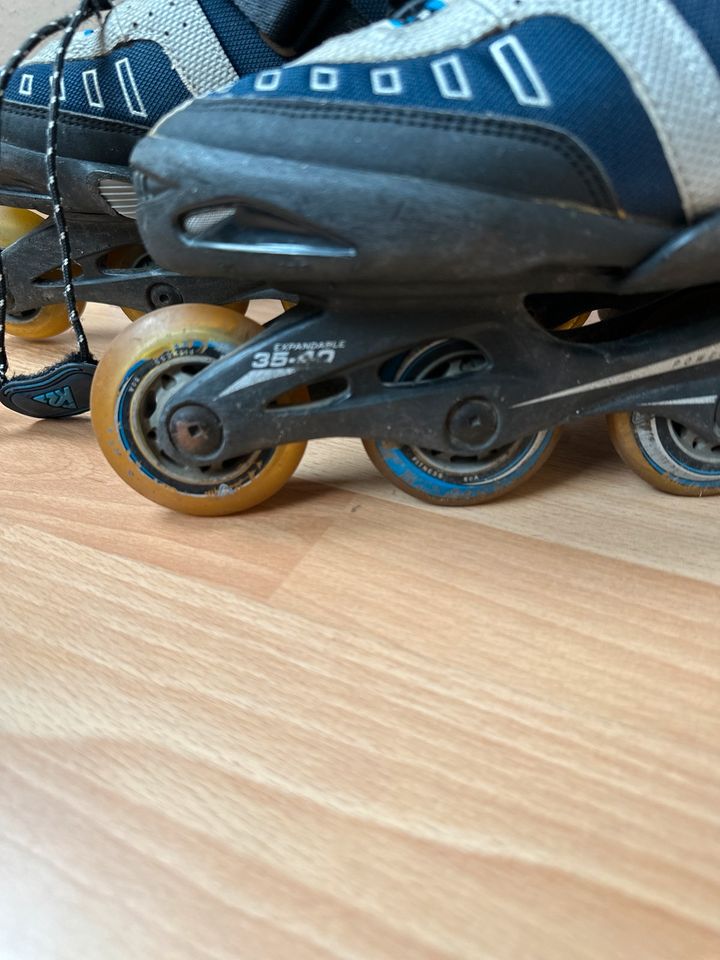 Inlinerskate K2 Merlin 5 Gr 35-40 für Kinder in Frankfurt am Main