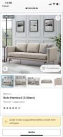 Sofa Hamina von home24 3-Sitzer in grau / beige Frankfurt am Main - Kalbach-Riedberg Vorschau