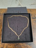 Goldkette 585 mit Smaragd Anhänger und Diamanten Hessen - Langen (Hessen) Vorschau