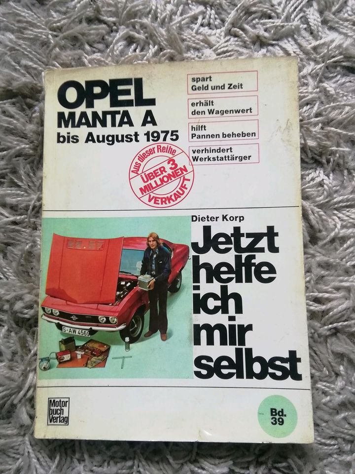 1 Reparations Anleitung Opel Manta A bis 1975 in Kaltenkirchen