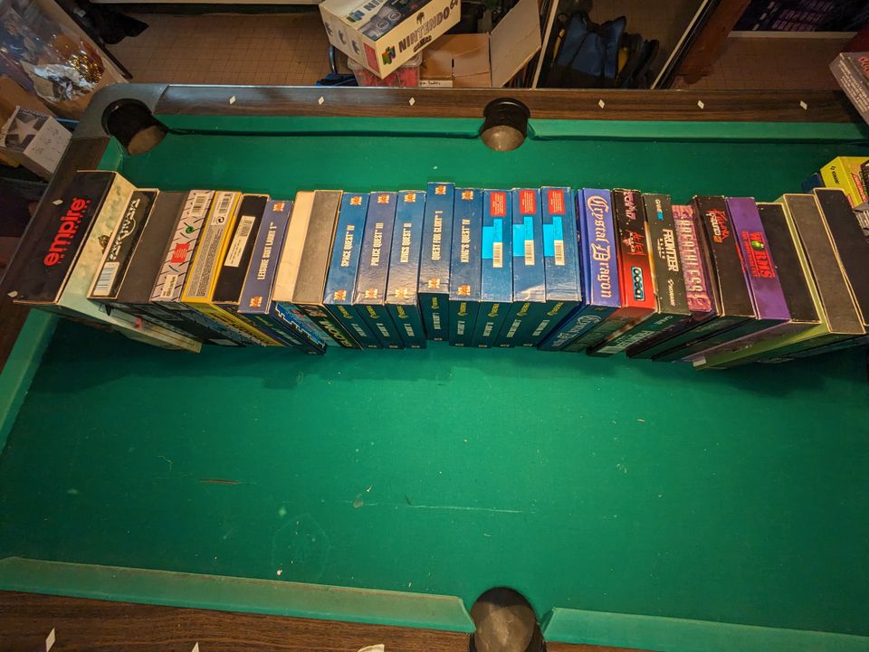 26 Amiga Big Box Computer Spiele in Unterschleißheim