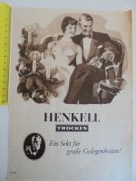 HENKEL Trocken Sekt - Reklame Anzeige STERN 1955 Stuttgart - Stuttgart-Mitte Vorschau