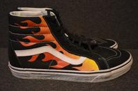 Vans SK8 Hi Skateschuh Flames Sneaker Flammenmuster Größe 46 Gröpelingen - Gröpelingen Vorschau