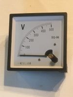 Voltmeter 400V 96x96 mm für Schalttafeleinbau (neuwertig) Baden-Württemberg - Krauchenwies Vorschau