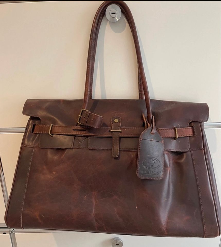 Mellvill & Moon Nairobi Race Bag Leather NEU Neupreis 595,-€ in Hamburg