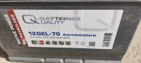 Quality-Batteries 12GEL-70 Antriebsbatterie 12 Volt 70 Ah (5h) Nordrhein-Westfalen - Hennef (Sieg) Vorschau