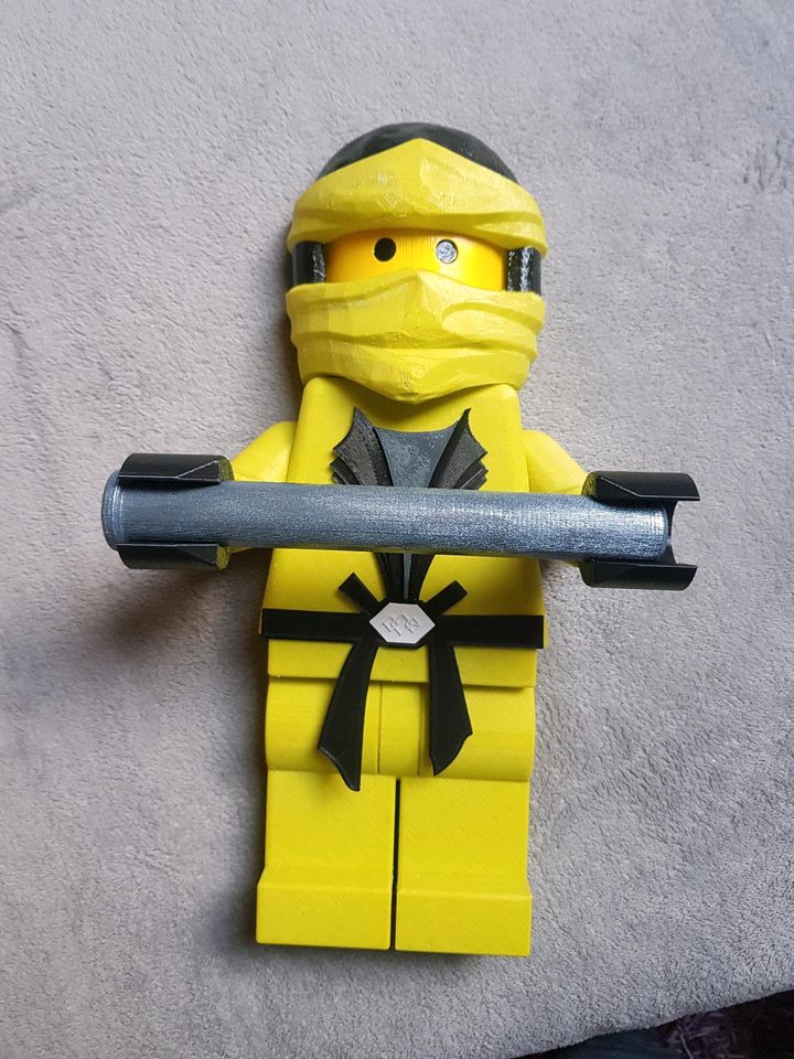 Ninjago Toilettenpapierhalter/Klopapierhalter Bad WC in Ostrach