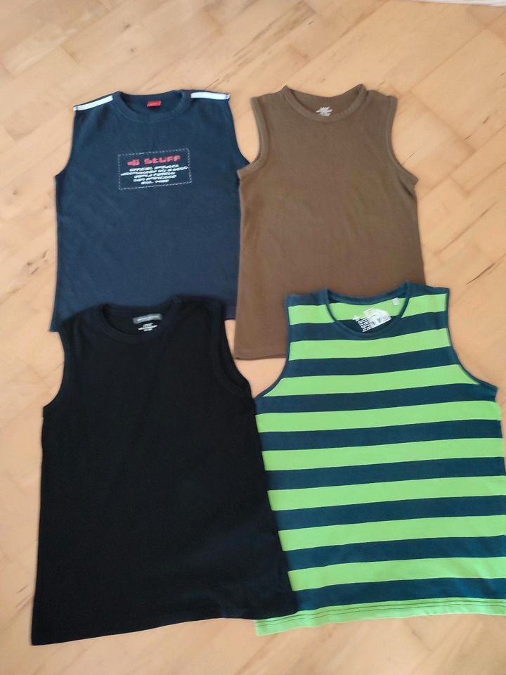 4x Jungen Tanktop/T- Shirt/H&M/Esprit/ Gr 164/170/176 in Hanhofen