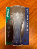 Coca Cola Glas blau limitierte Edition 2023 neu Bayern - Neu Ulm Vorschau