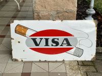 Emailleschild der belgischen Zigarettenmarke „Visa" Rheinland-Pfalz - Daleiden Vorschau