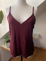 Dunkel rotes bordeaux rotes TCM Top Shirt Größe 40 42 ca. L XL Bayern - Attenkirchen Vorschau