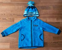 Legowear Strick/Fleecejacke&Mütze, türkisblau,Gr 86,guter Zustand Neuhausen-Nymphenburg - Neuhausen Vorschau