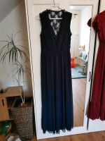 Asos Kleid Abendkleid spitze Tüll blau 38 Hessen - Mücke Vorschau