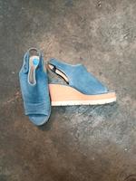 Sommersandale high Leder-Jeans Nordrhein-Westfalen - Troisdorf Vorschau