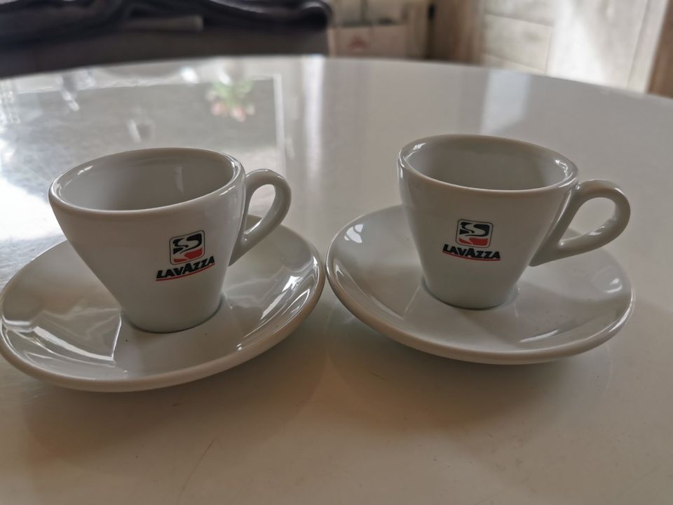2 Lavazza Espresso Tassen neu in Meerbusch