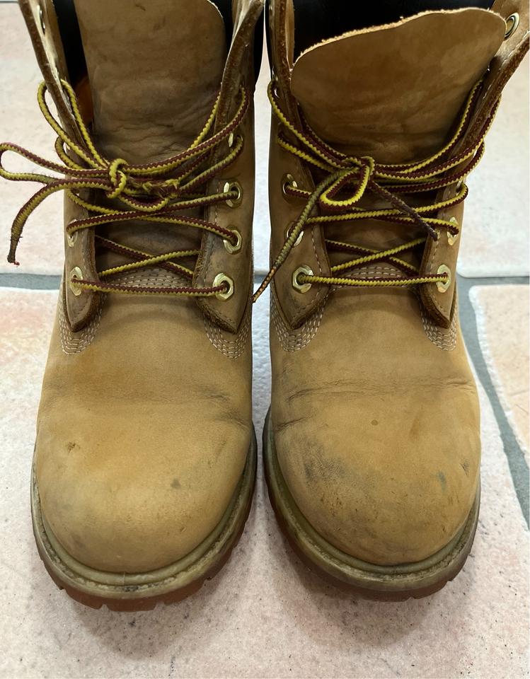 Timberland Schuhe Stiefel Größe 7,5 / 40 extra leicht Leder in Marl
