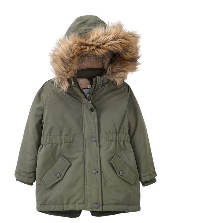 Mädchen Parka mit Fellimitat Gr. 98 - neu - in Erlenbach