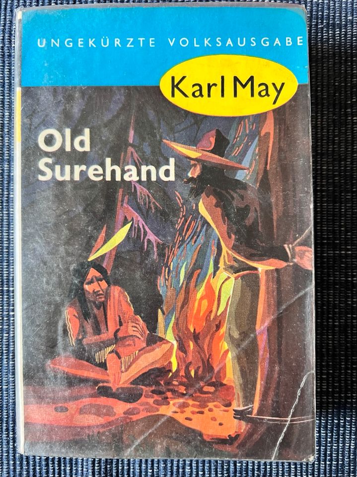 3 Taschenbücher Karl May: „Old Surehand“ 1+2, „Der Schut“ 1952/53 in Hesel