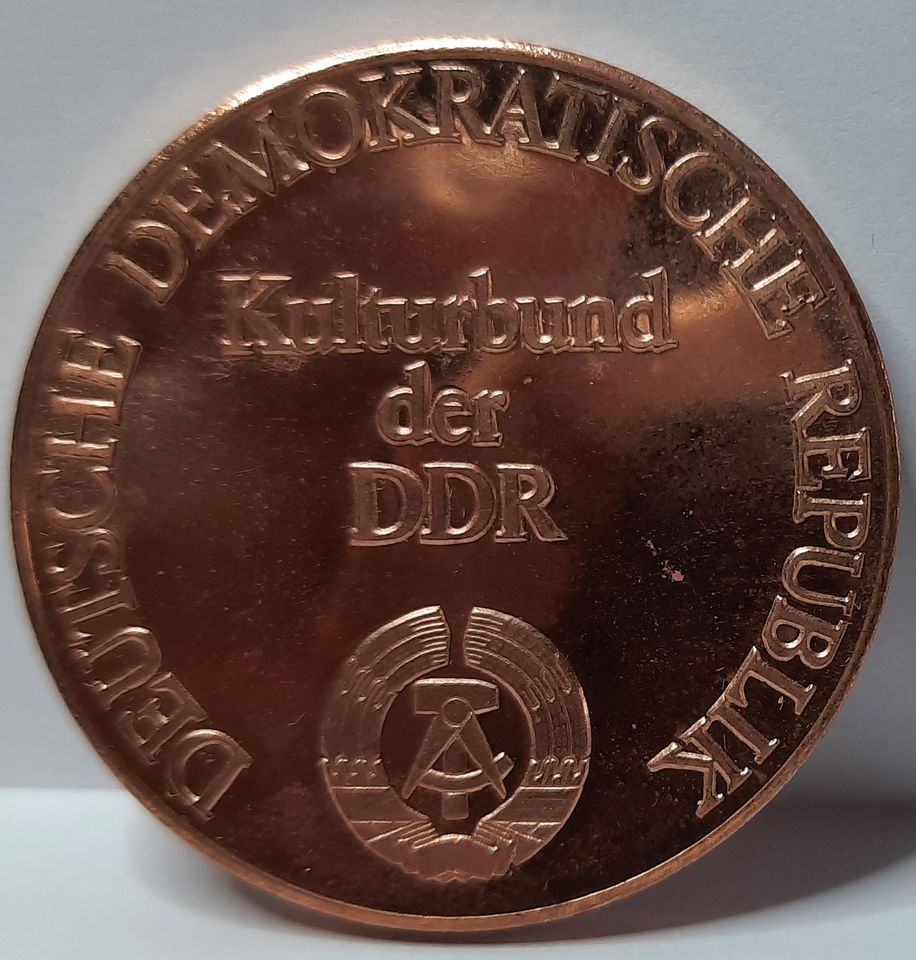 DDR Medaille Zentrale Münzausstellung Leipzig 1979 in Recklinghausen