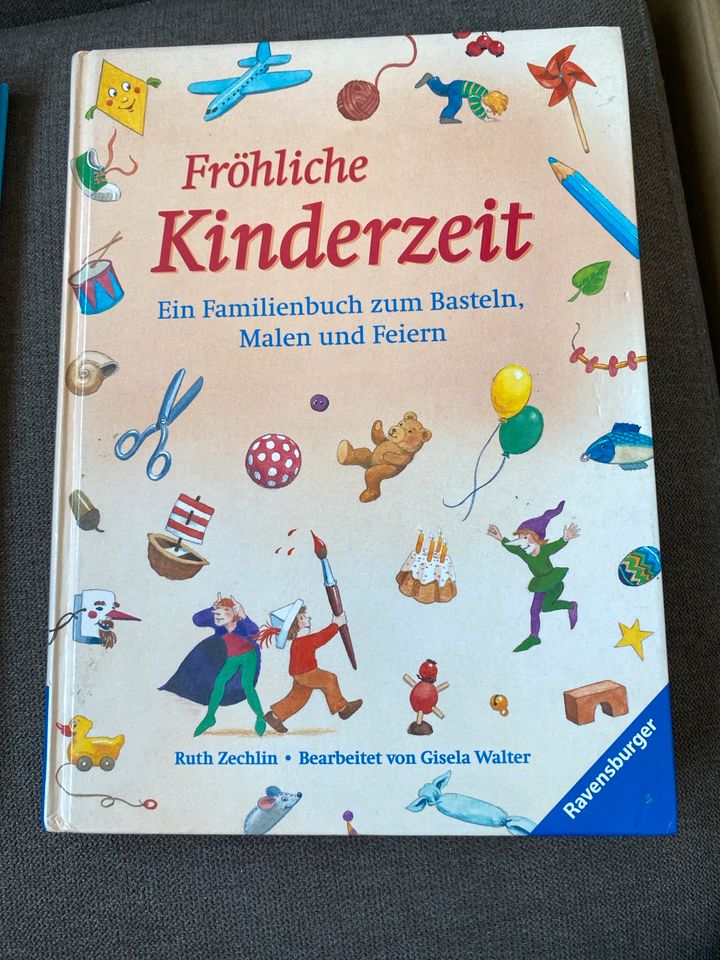 Bücher Janosch u. Fröhliche Kinderzeit Bastelbuch in Landshut