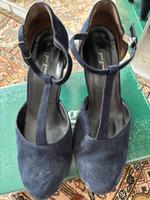Paul Green Slingpumps in blauem Wildleder Größe 5 Rheinland-Pfalz - Bitburg Vorschau