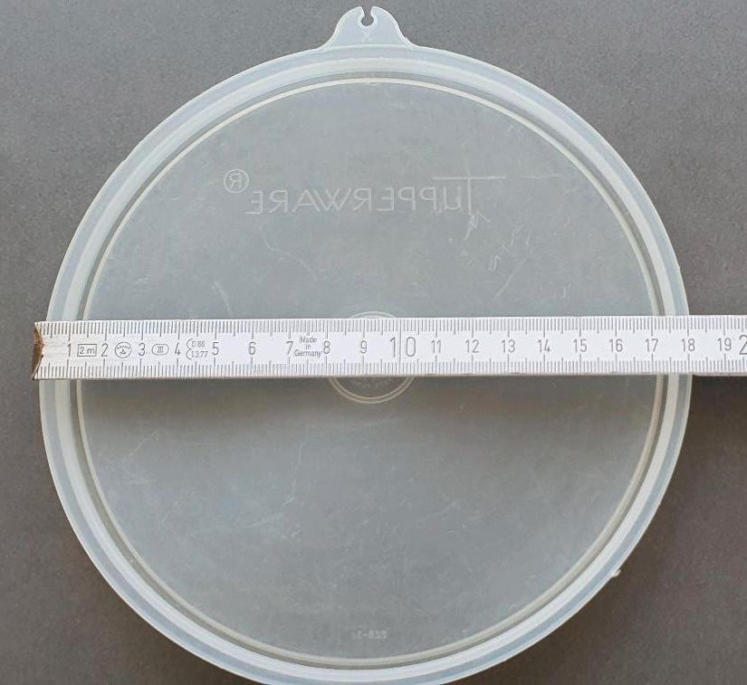 Tupperware Ersatzteil X-Deckel, 228-31, transparent/weiß in Calw