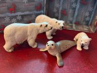 Schleich Tiere Set tierfiguren Figuren Arktis Eisbär Robbe Mitte - Wedding Vorschau