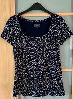 T-Shirt Von Esprit Gr. S, Dunkelblau, Baumwolle Leipzig - Engelsdorf Vorschau